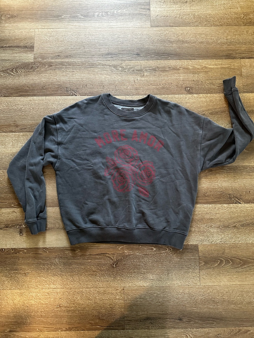 American Eagle Outfitters Charcoal Gray sweatshirt